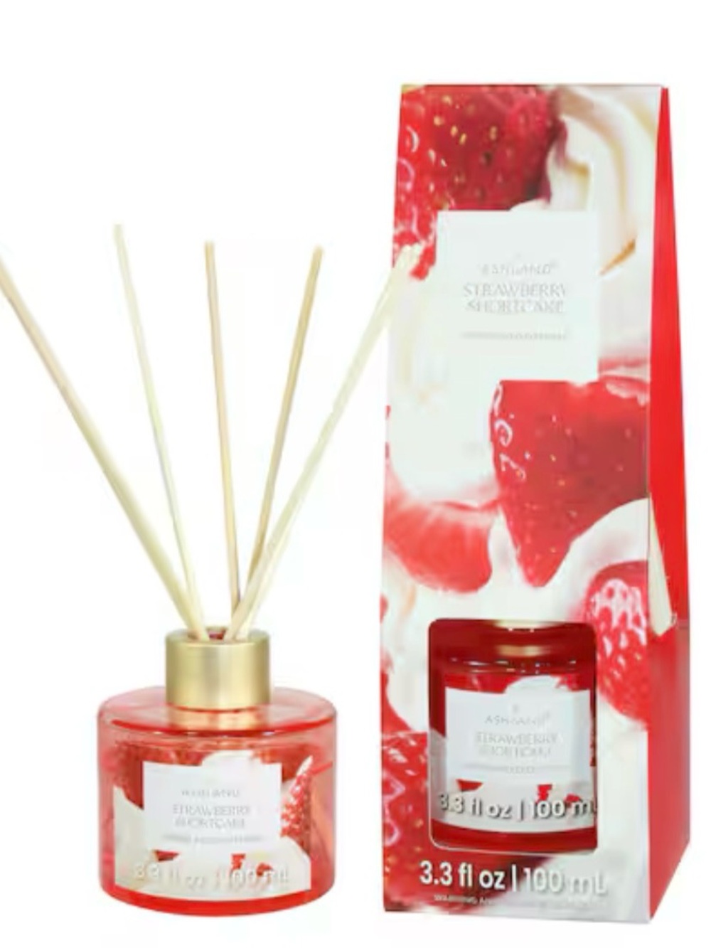 Ashland Strawberry Shortcake Reed Diffuser - Red - Picture 5 of 5